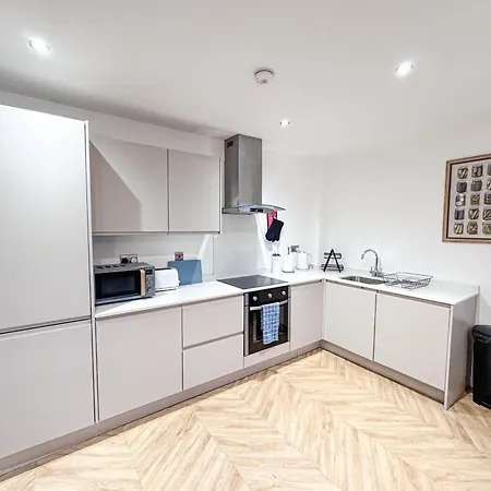 Stylish 2 Bed 2 Bathroom Free Parking & Fast Wifi Appartement Leeds (West Yorkshire)